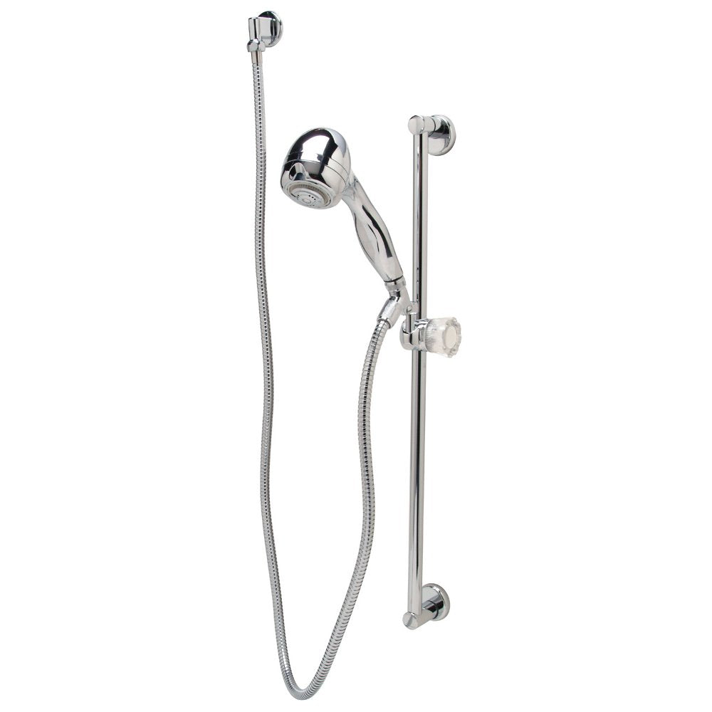 Zurn Z7000-HW Handwall Shower with 60" Metal Hose with Supply Elbow and Flange