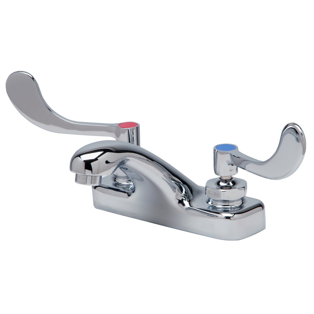 Zurn Z81104-XL-3M Lead-Free AquaSpec® 4" Centerset Deck-Mount Lavatory Faucet with 4" Wrist Blade Handles