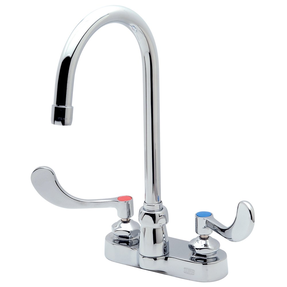 Zurn Z812B4-XL-22F Lead-Free 4" AquaSpec Centerset Gooseneck Faucet