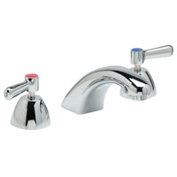 Zurn Z831R1-XL Lead-Free Widespread Faucet with 5" cast spout and lever handles