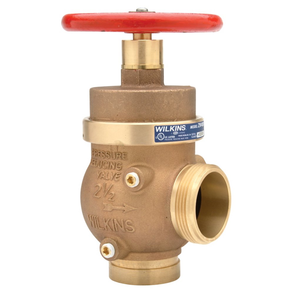 Zurn ZW4000-R 2-1/2" Pressure-Tru™ Fire Hose Valve, Bronze, FNPT