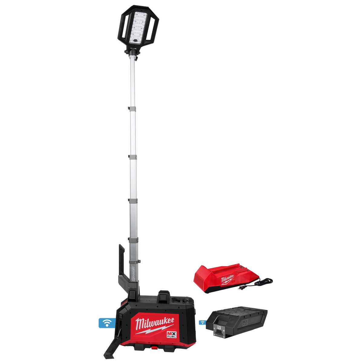 Milwaukee MXF040-1XC MX FUEL ROCKET Dual Power Compact Tower Light