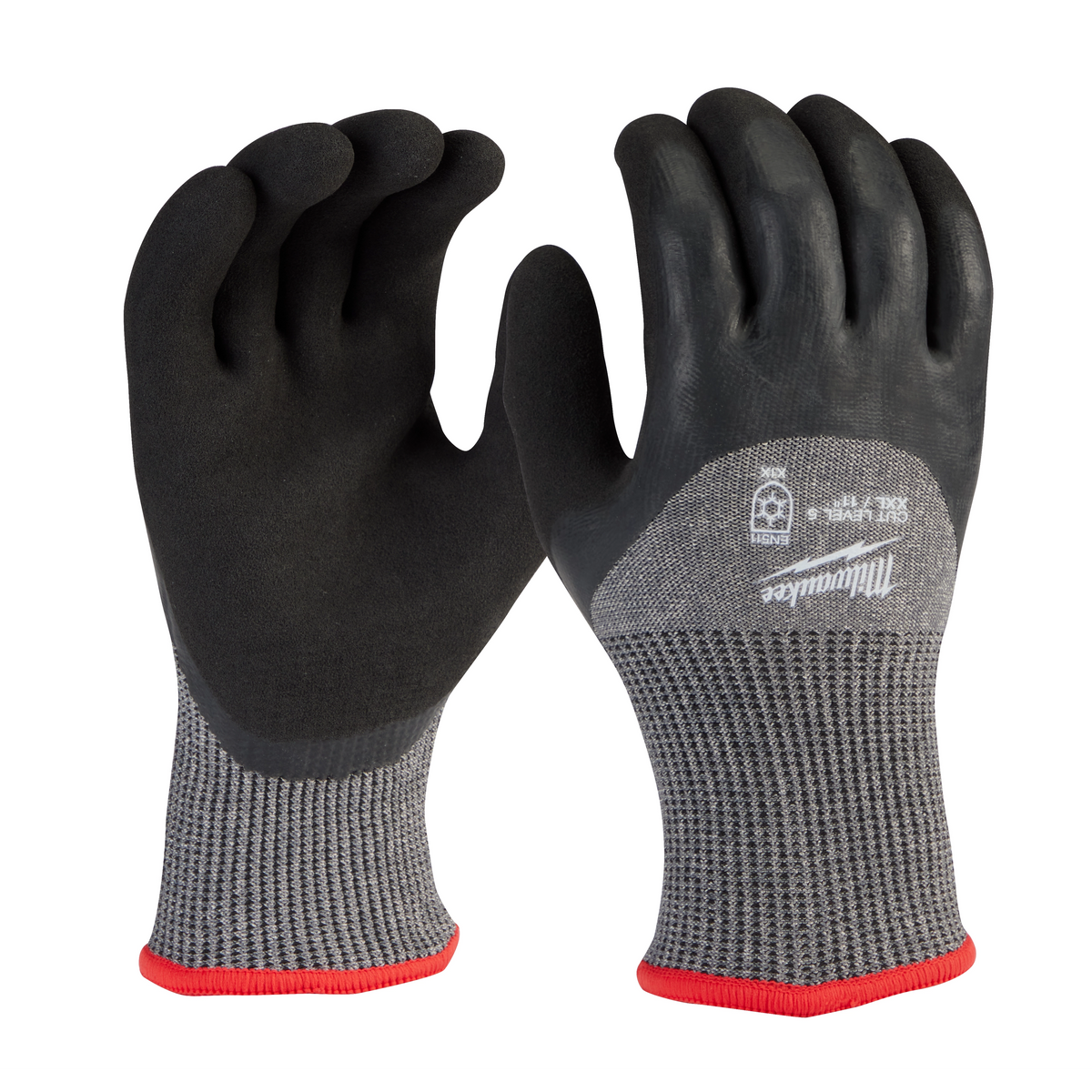 Milwaukee 48-73-7954 Cut Level 5 Winter Dipped Gloves - XXL (Pack of 6)