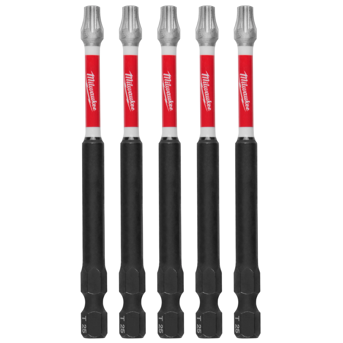 Milwaukee 48-32-4579 SHOCKWAVE Impact Duty 3-1/2"TORX T25 Power Bits (Pack of 30)