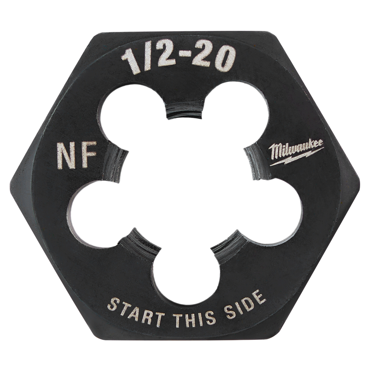 Milwaukee 49-57-5362 1/2"-20 NF 1-Inch Hex Threading Die
