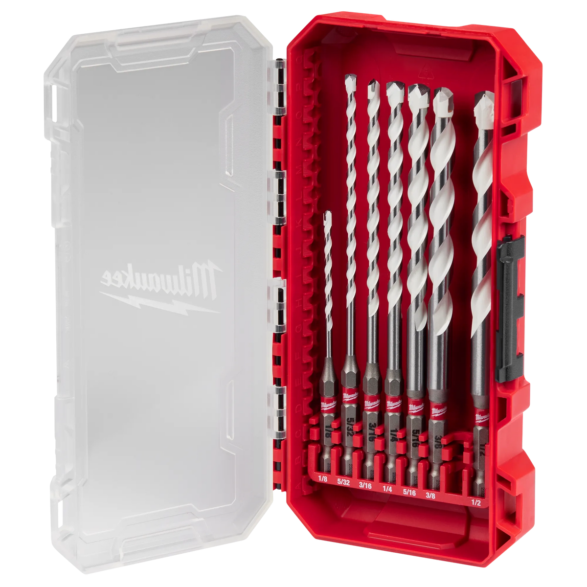 Milwaukee 48-20-8899 7 PC SHOCKWAVE Impact Duty Carbide Multi-Material Drill Bit Set
