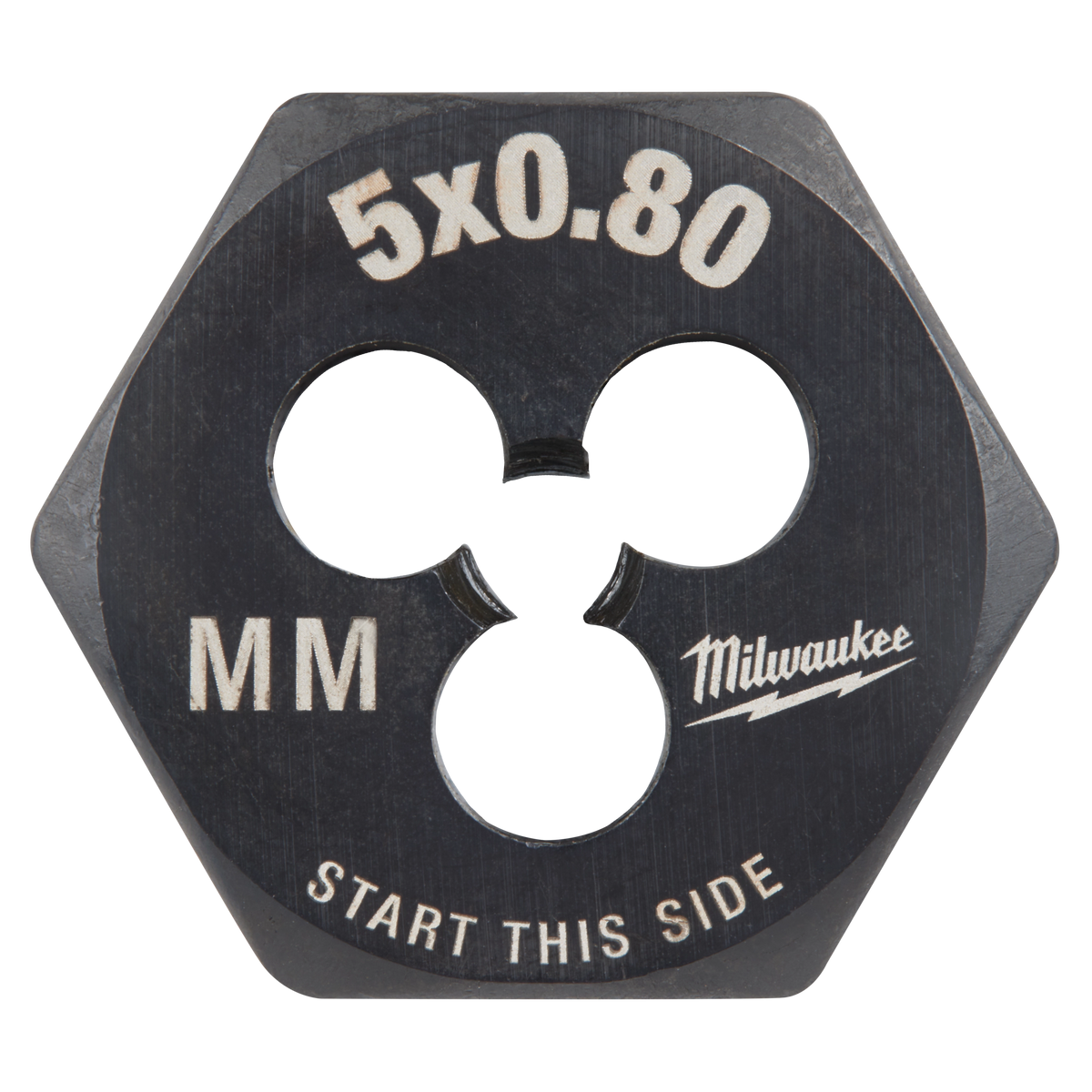 Milwaukee 49-57-5329 M5-0.80 mm 1-Inch Hex Threading Die
