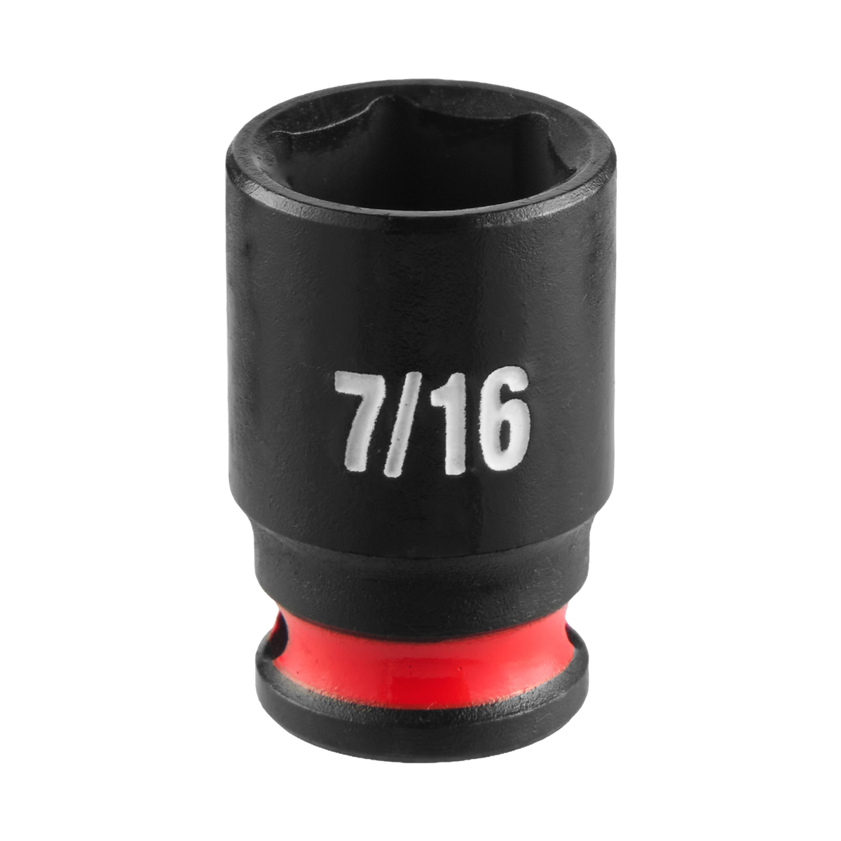 Milwaukee 49-66-6007 SHOCKWAVE Impact Duty 1/4" Drive 7/16" Standard 6 Point Socket