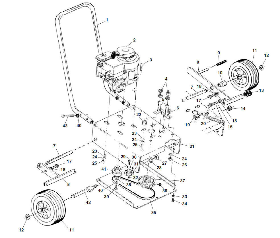 RIDGID 96900 SHCS 3/8" - 16 x 1/2", for K-1500G Sectional Machine and 300 Power Drive