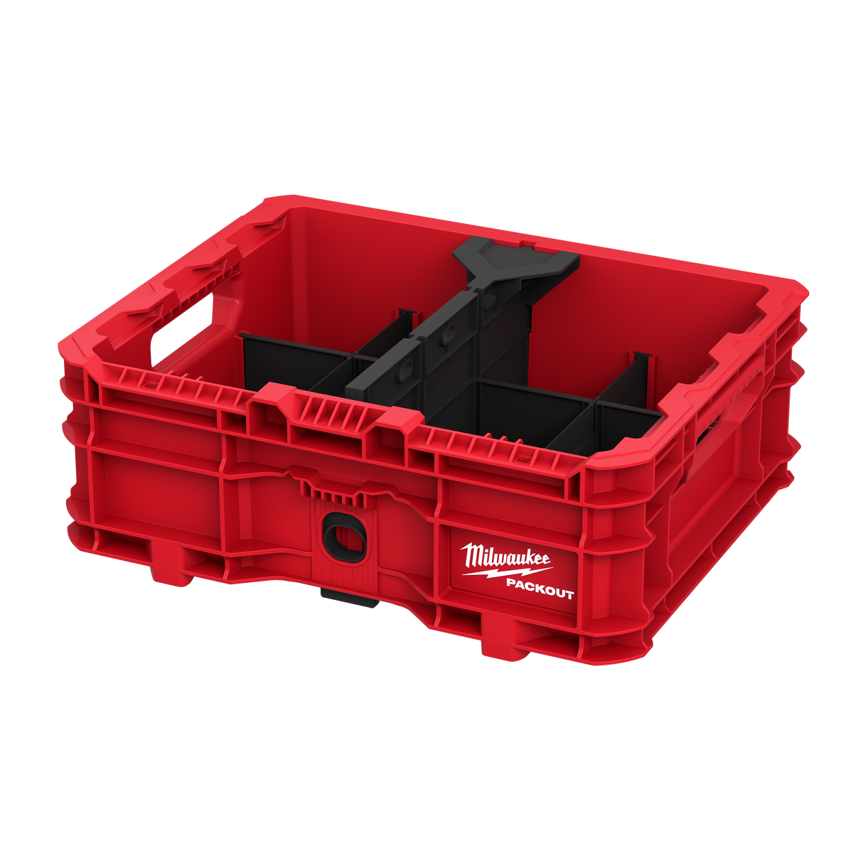 Milwaukee 48-22-8438 PACKOUT Low-Profile Crate (Pack of 3)
