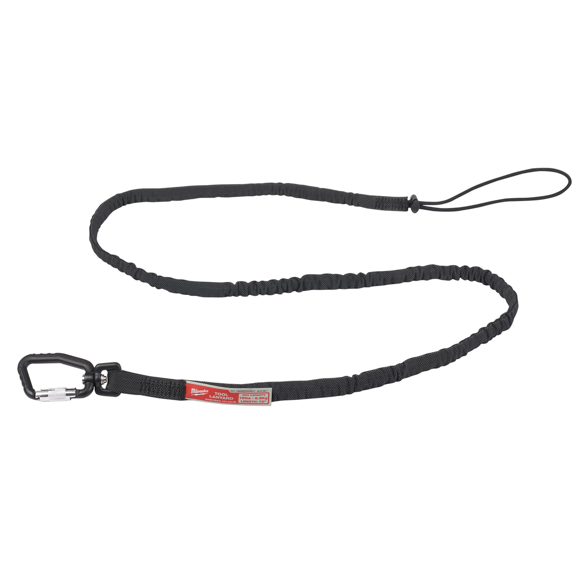 Milwaukee 48-22-8817 15lbs 72" Extended Reach Locking Tool Lanyard (Pack of 6)