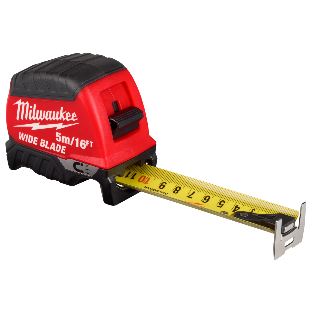 Milwaukee 48-22-1217M 5m/16ft Wide Blade Magnetic Tape Measure (Pack of 5)