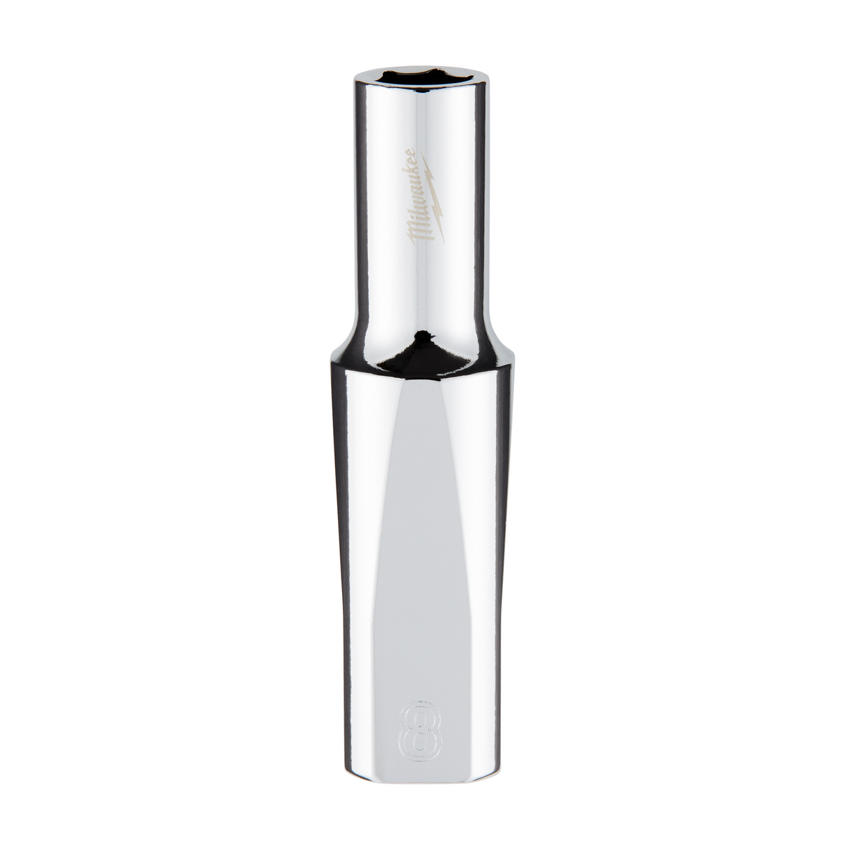 Milwaukee 45-34-9092 3/8" Drive 8mm Metric Deep Socket with FOUR FLAT Sides