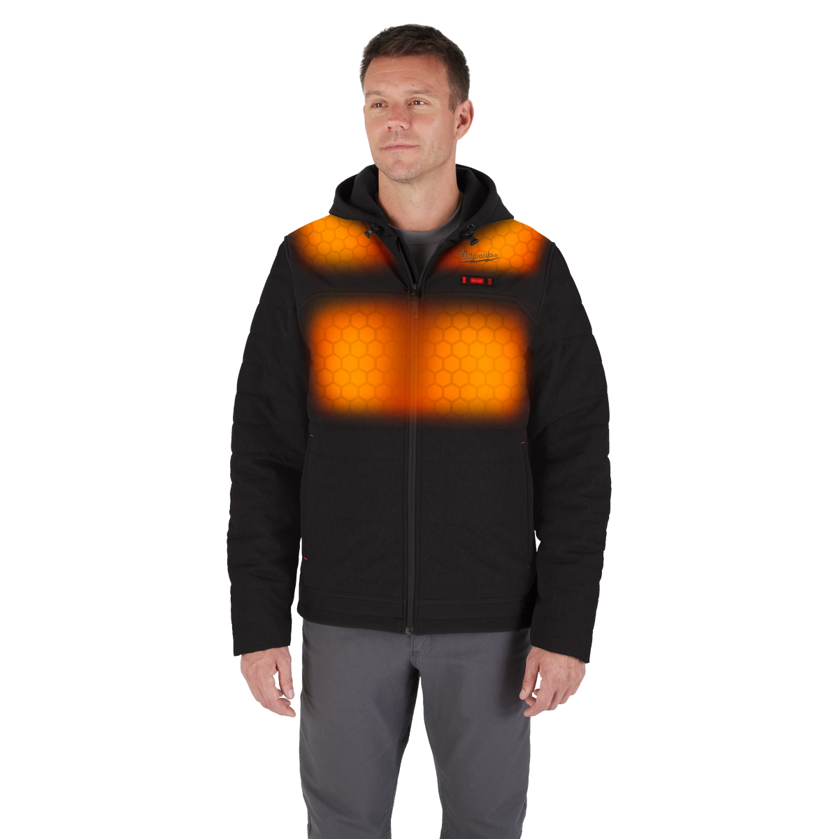 Milwaukee M102B-21XL M12 Heated AXIS Quilted Jacket