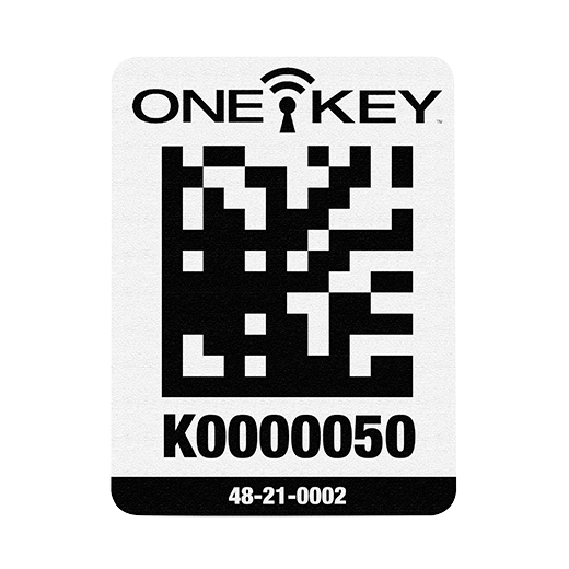 Milwaukee 48-21-0002 ONE-KEY Asset ID Tag – Lg. Plastic Surface