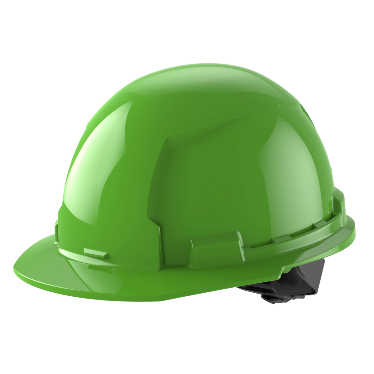 Milwaukee 48-73-1106 BOLT Green Front Brim Hard Hat w/4pt Ratcheting Suspension (USA) - Type 1, Class E (Pack of 5)