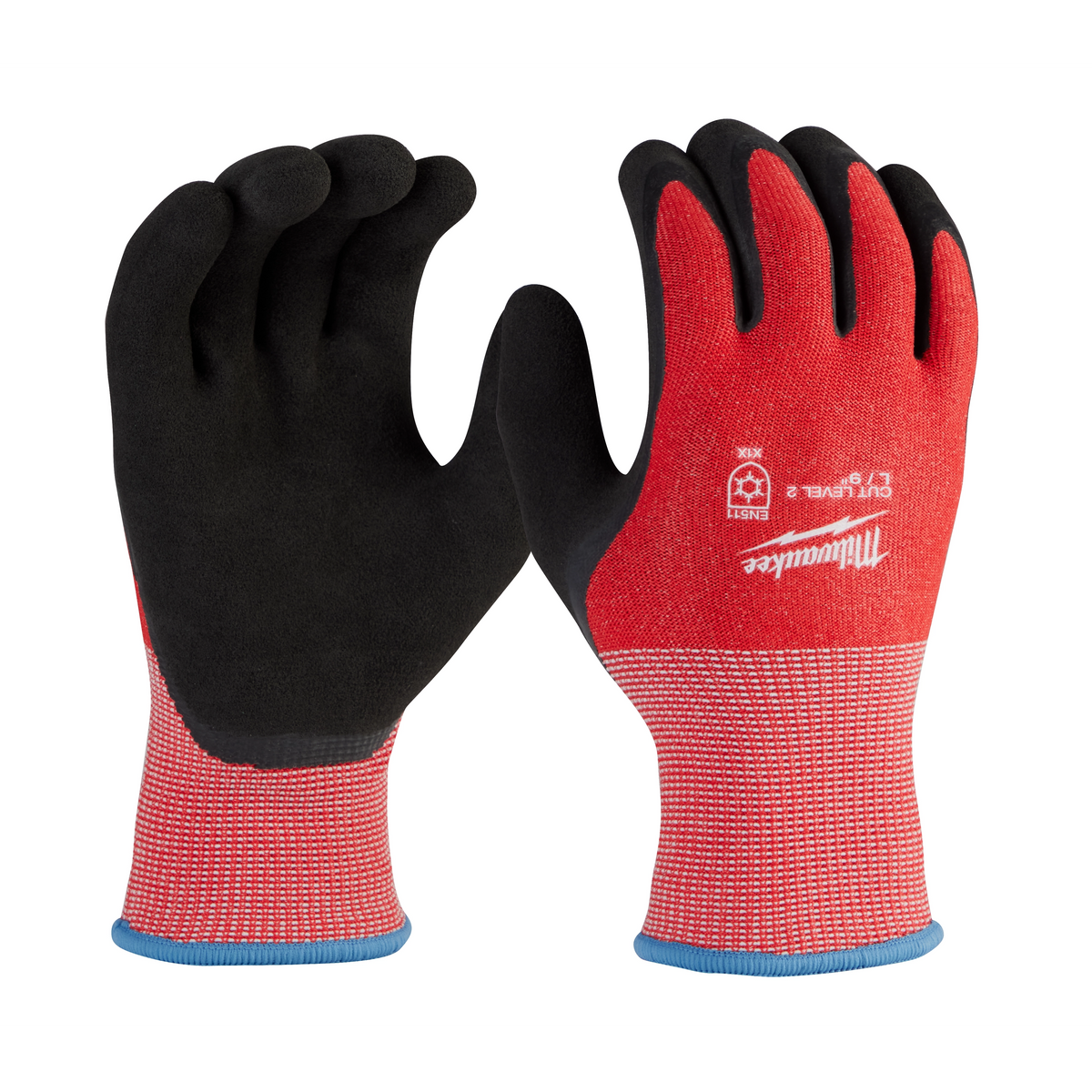 Milwaukee 48-73-7922 Cut Level 2 Winter Dipped Gloves - L (Pack of 6)