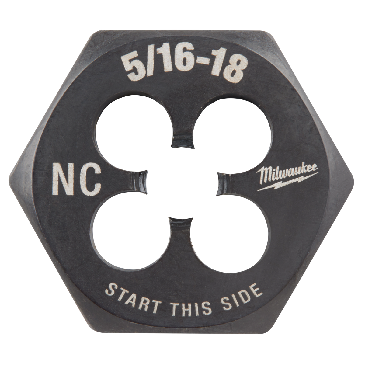 Milwaukee 49-57-5342 5/16"-18 NC 1-Inch Hex Threading Die