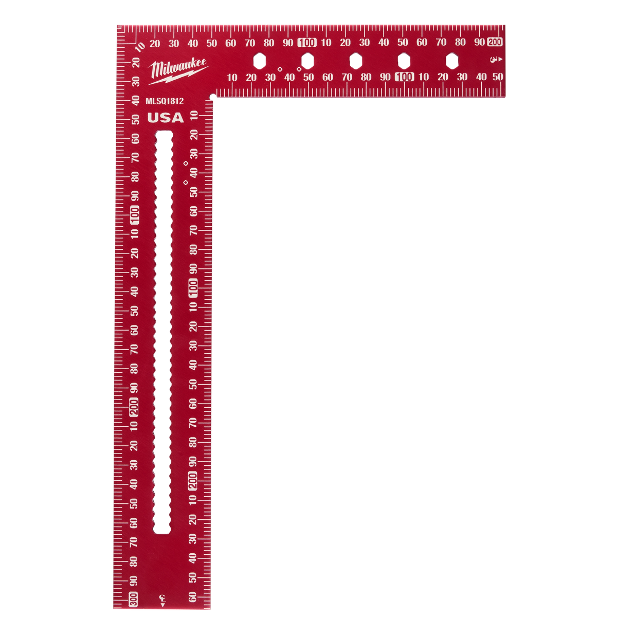 Milwaukee MLSQ1812 200mm x 300mm Framing Square