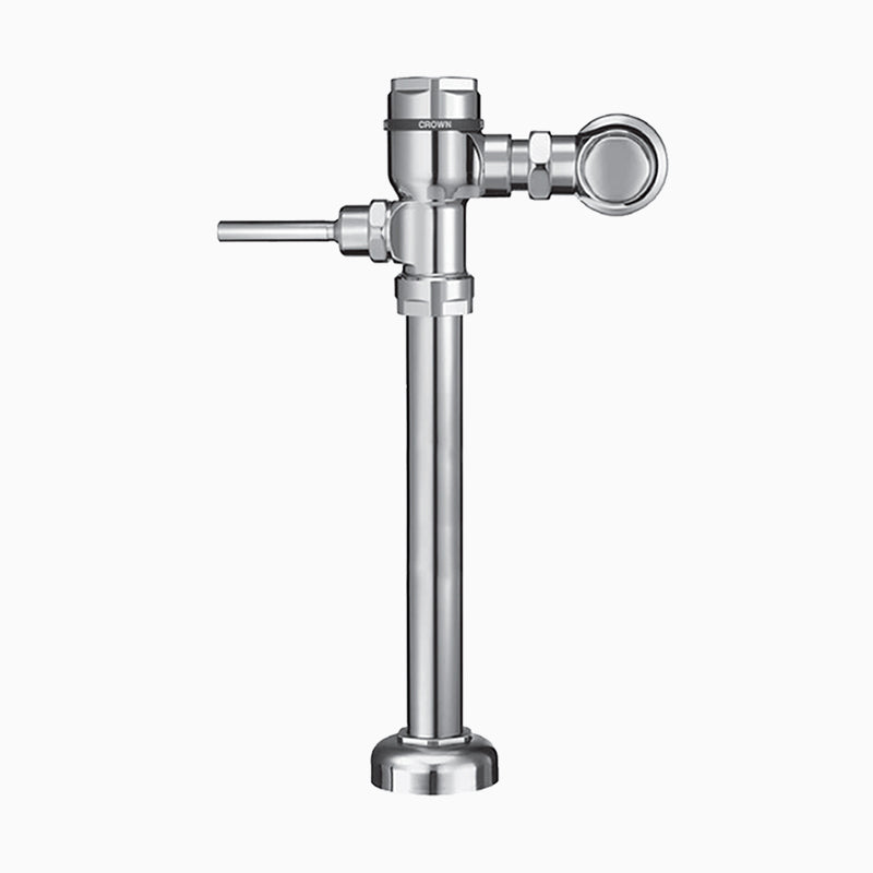 Sloan Crown 115-1.28 Exposed Manual Flushometer, 1.28 gpf, Trap Primer Outlet, Option NOR