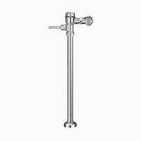 Sloan Crown 116-1.28 Exposed Manual Flushometer, 1.28 gpf, Top Spud, Polished Chrome