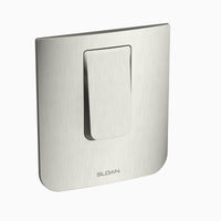 Sloan CX 158-1.1 Concealed Manual Flushometer, 1.1 gpf, Rear Spud, Brushed Nickel