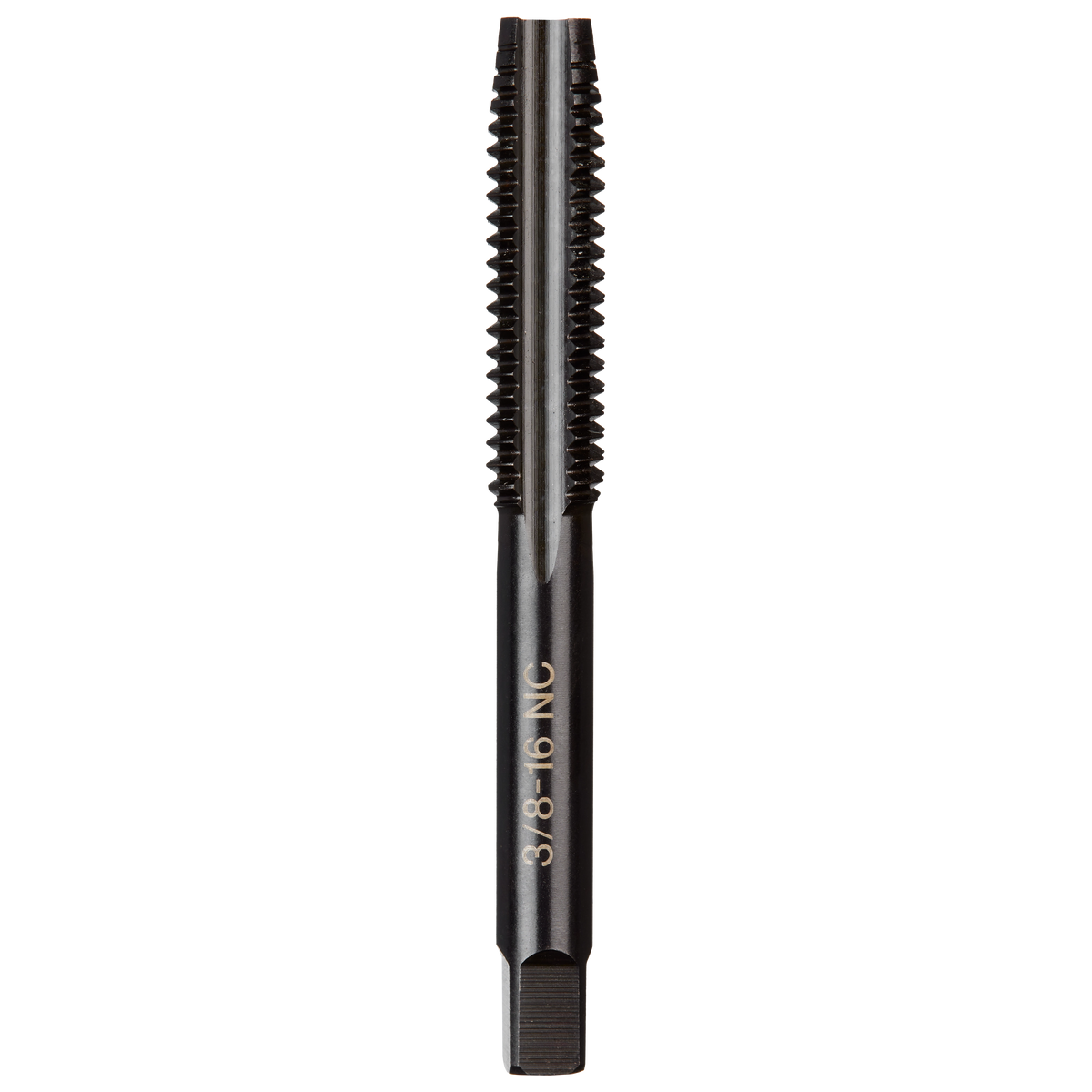 Milwaukee 49-57-5148 3/8"-16 NC Straight Flute Plug Tap
