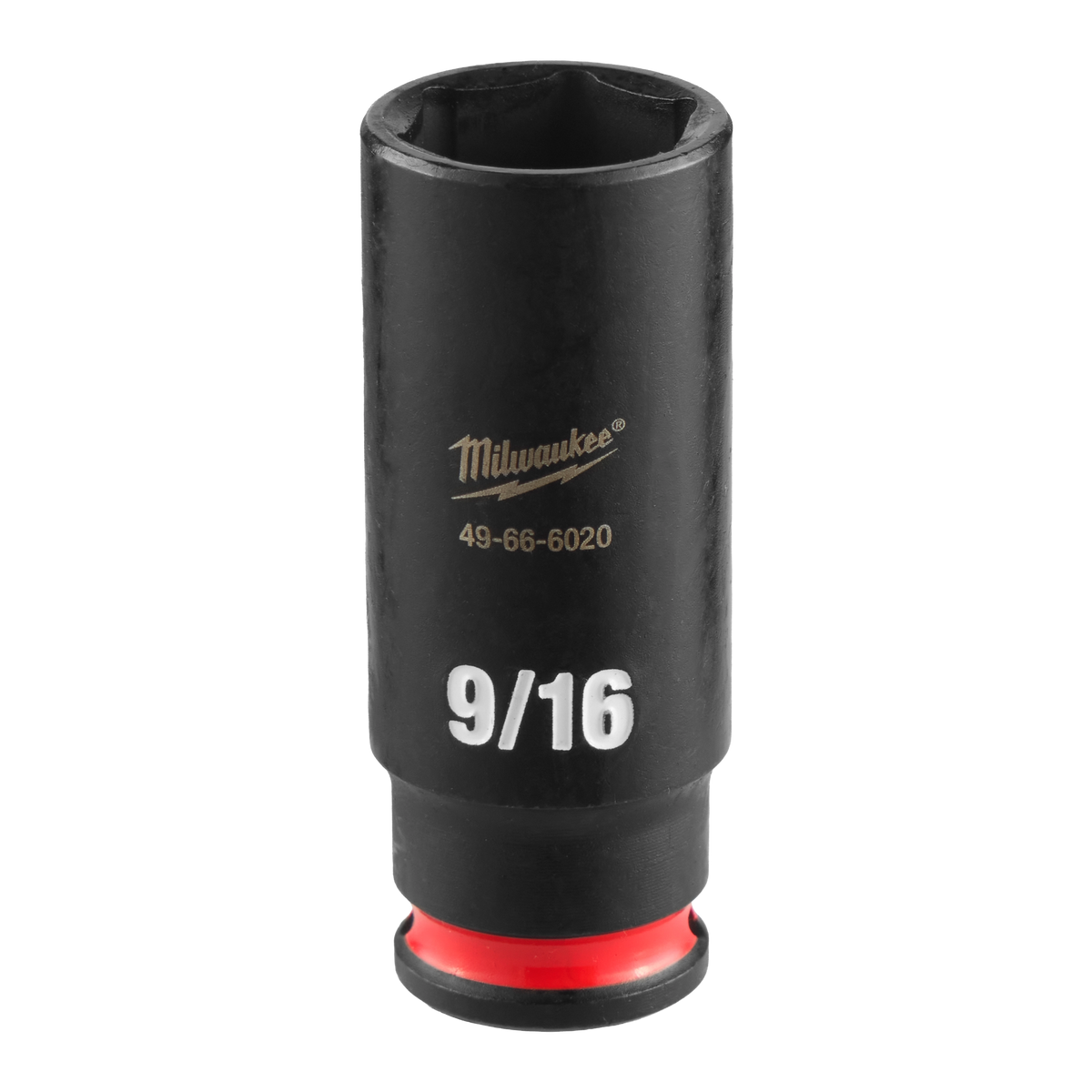 Milwaukee 49-66-6020 SHOCKWAVE Impact Duty 1/4" Drive 9/16" Deep 6 Point Socket