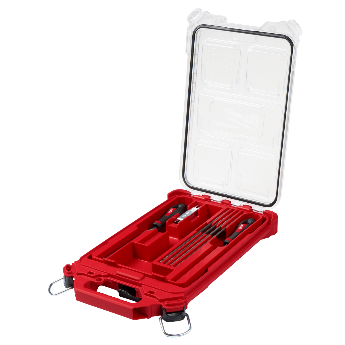 Milwaukee 49-16-2880 9pc Saw Chain Sharpening Set with PACKOUT Low-Profile Compact Organizer