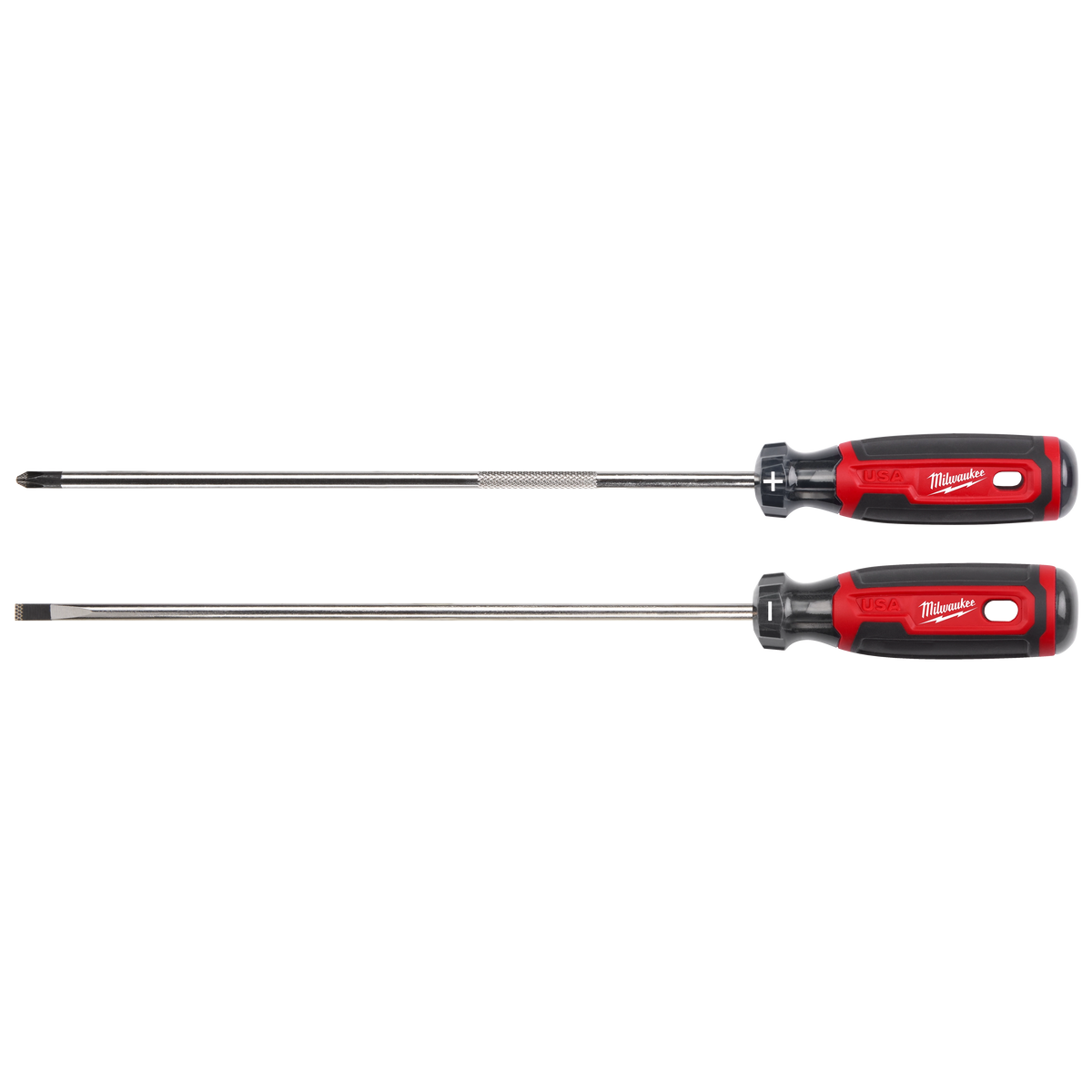 Milwaukee MT200-2L 2 PC. 10" Cushion Grip Screwdriver Set (USA)
