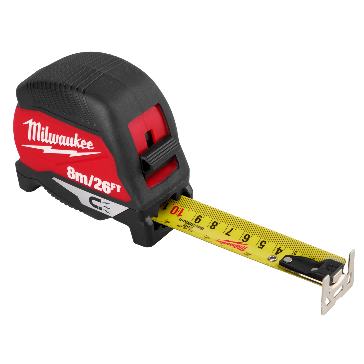 Milwaukee 48-22-1026M 8m/26ft Magnetic Tape Measure (Pack of 5)
