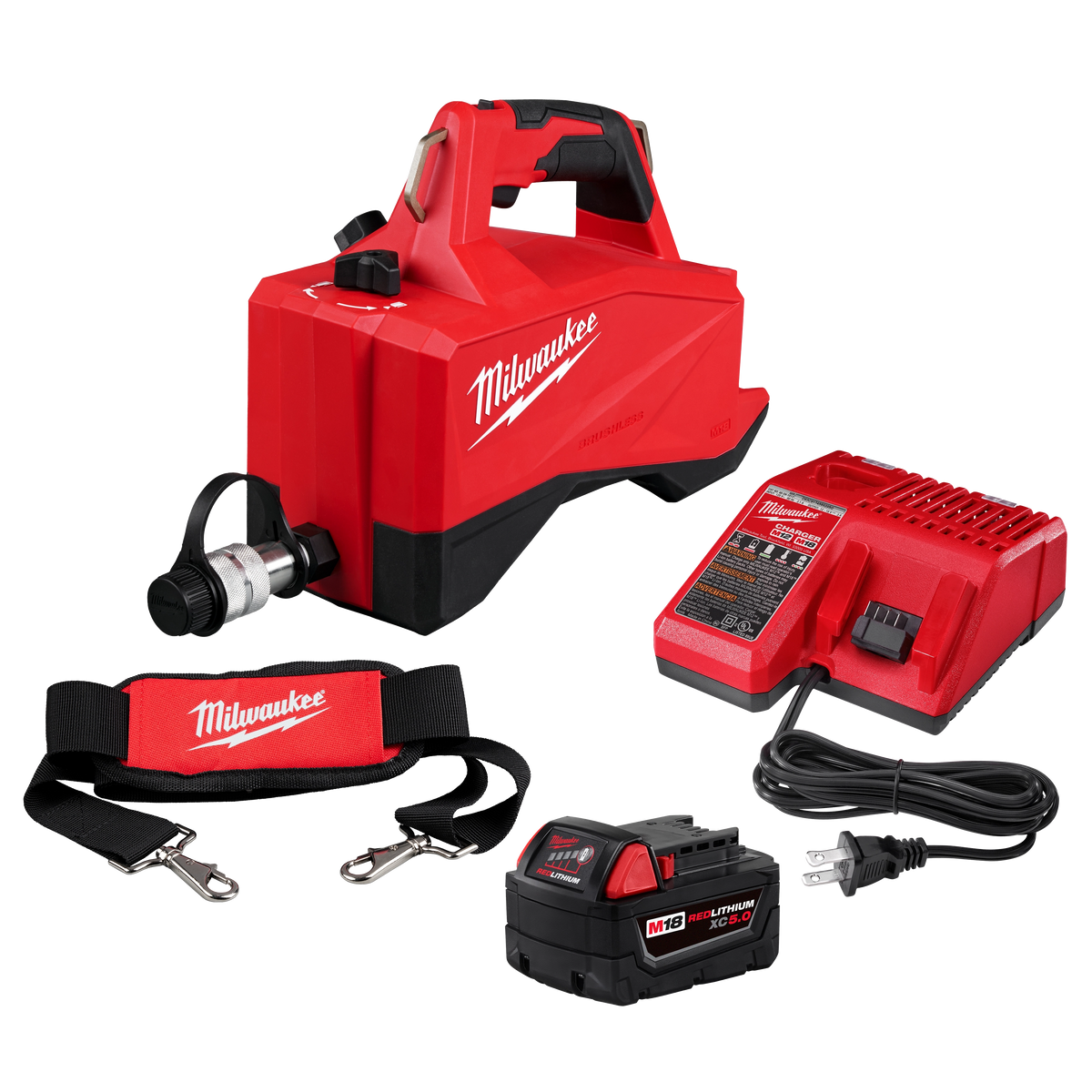 Milwaukee 3120-21 M18 Brushless Single Acting 60in3 10,000psi Hydraulic Pump