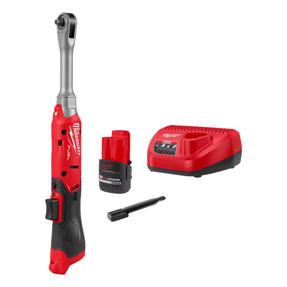 Milwaukee 3058-21 M12 FUEL 1/4" Extended Reach Ratchet Kit