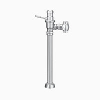 Sloan Dolphin 115-1.6 Exposed Manual Flushometer, 1.6 gpf, Top Spud, Polished Chrome, 1.6 gpf