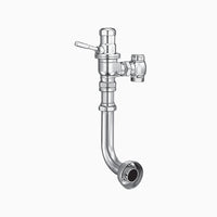 Sloan Dolphin 120-3.5 Exposed Manual Flushometer, 3.5 gpf, Rear Spud, Polished Chrome