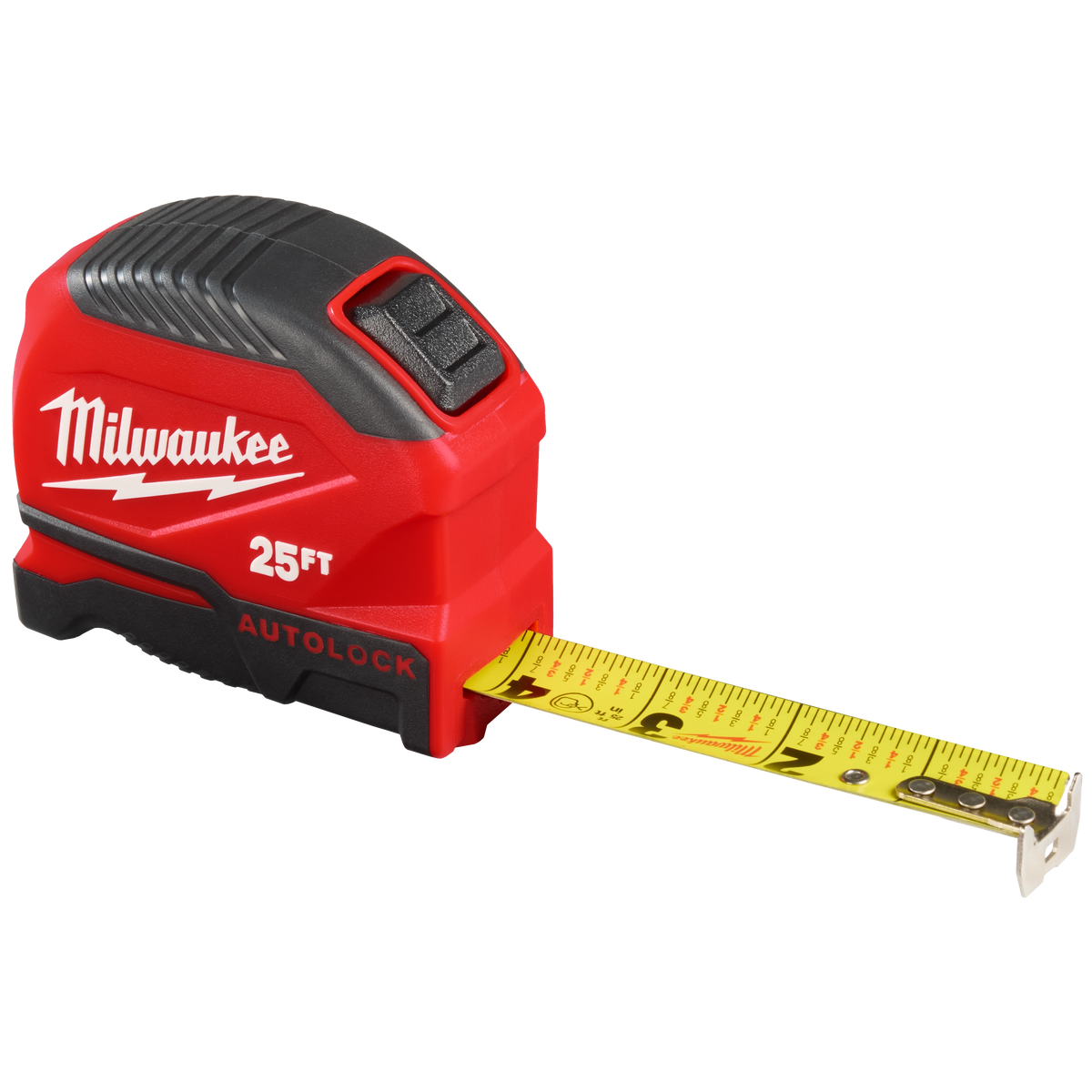Milwaukee 48-22-1825 25ft Auto-Lock Tape Measure (Pack of 5)