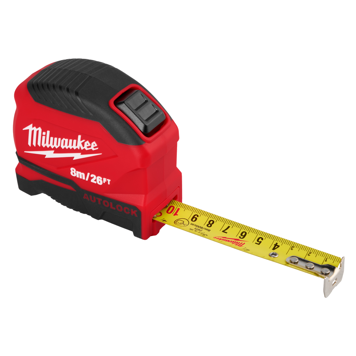 Milwaukee 48-22-1826 8m/26ft Auto-Lock Tape Measure (Pack of 5)