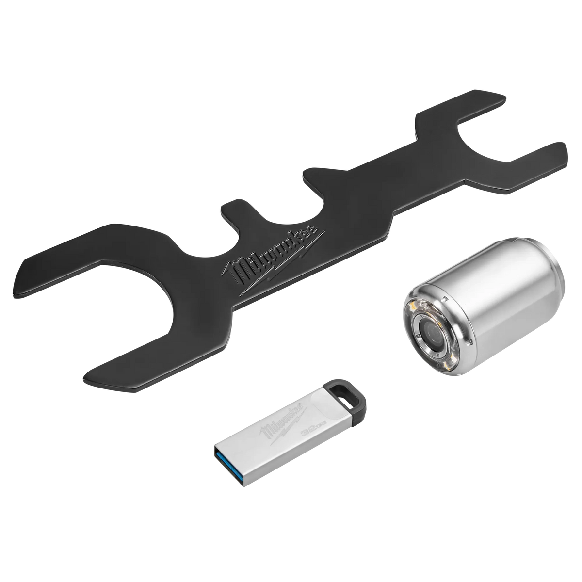 Milwaukee 48-53-3973 25mm Camera Head Replacement Kit for M18 Modular Pipeline Inspection System