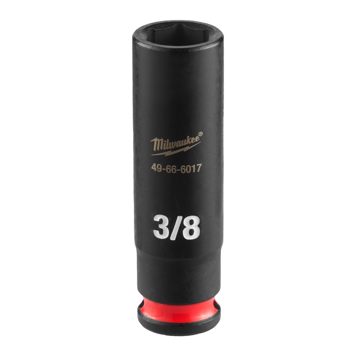 Milwaukee 49-66-6017 SHOCKWAVE Impact Duty 1/4" Drive 3/8" Deep 6 Point Socket