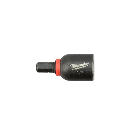Milwaukee 49-66-4717 SHOCKWAVE Impact Duty 1/2” x 1" Insert Magnetic Nut Driver Bulk 10