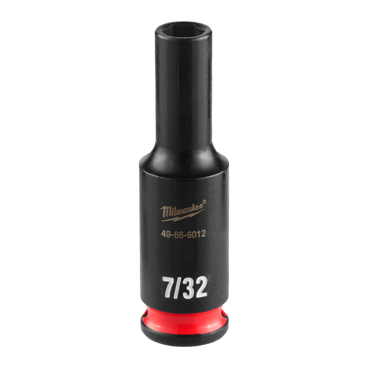 Milwaukee 49-66-6012 SHOCKWAVE Impact Duty 1/4" Drive 7/32" Deep 6 Point Socket