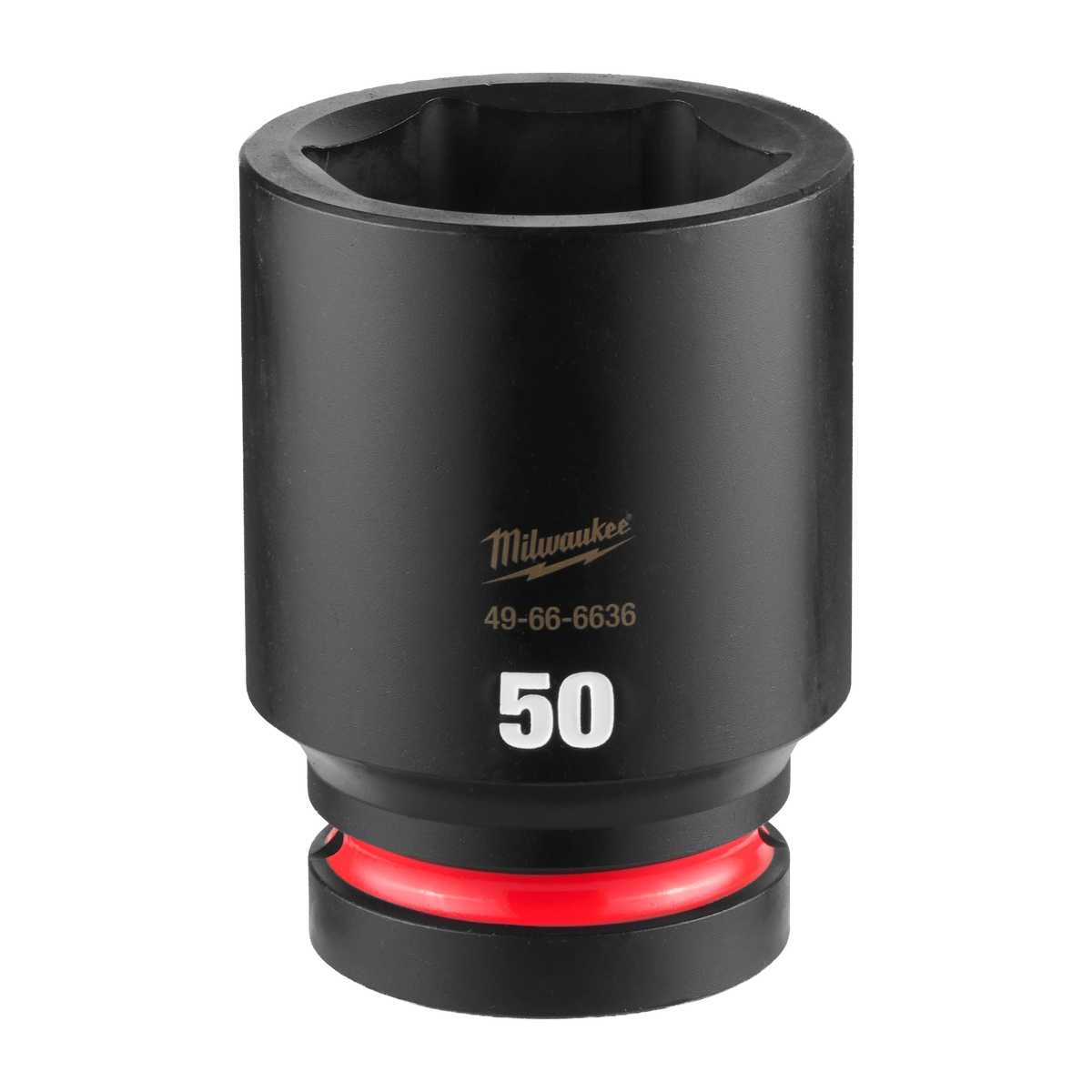 Milwaukee 49-66-6636 SHOCKWAVE Impact Duty 1" Drive 50MM Deep 6 Point Socket