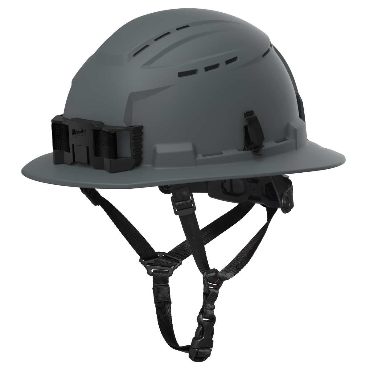 Milwaukee 48-73-1664 BOLT Gray Full Brim Vented Safety Helmet – Type 2, Class C