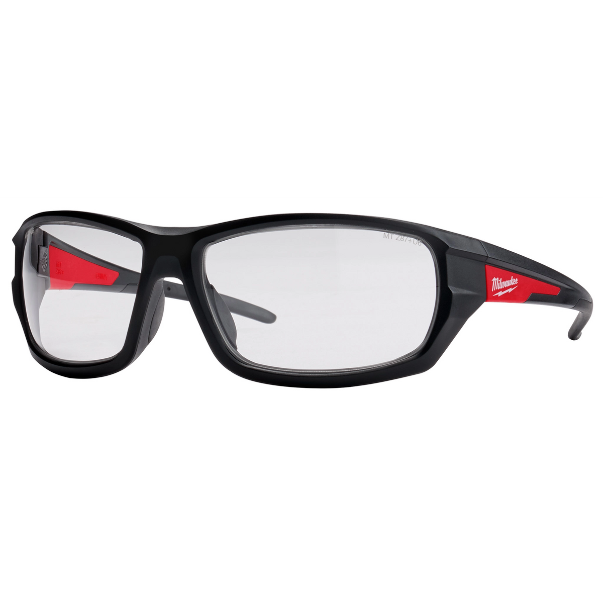 Milwaukee 48-73-2021 Clear Performance Safety Glasses (Polybag) (Pack of 12)