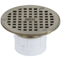 Zurn FD2210-PV2 Floor Drain, PVC, Solvent