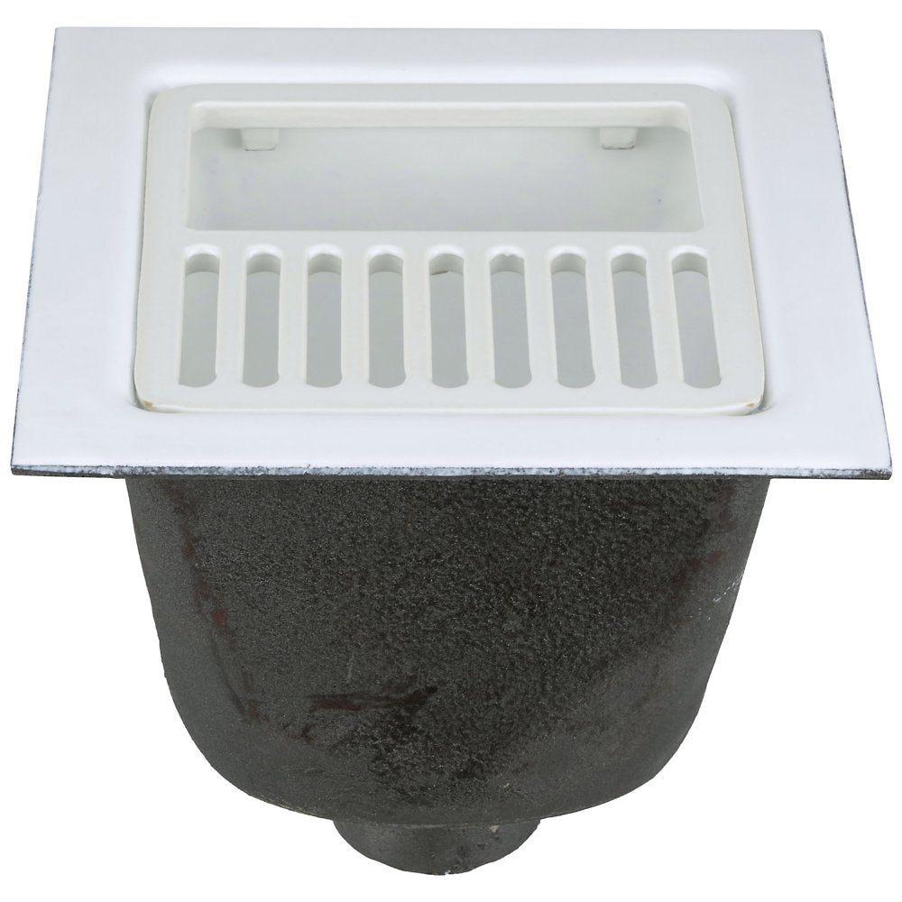 Zurn FD2376-NH3-H Floor Sink, Cast Iron, No-Hub