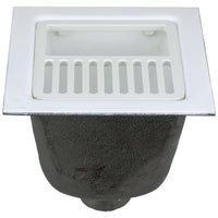 Zurn FD2376-NH3-H Floor Sink, Cast Iron, No-Hub