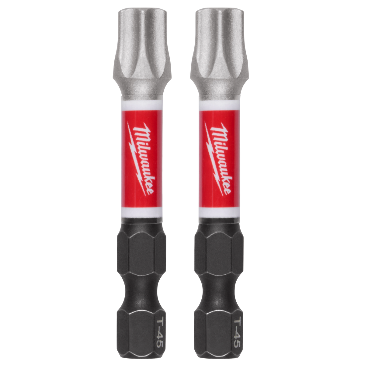 Milwaukee 48-32-6000 SHOCKWAVE Impact Duty 2" T45 Impact Bits (Pack of 6)