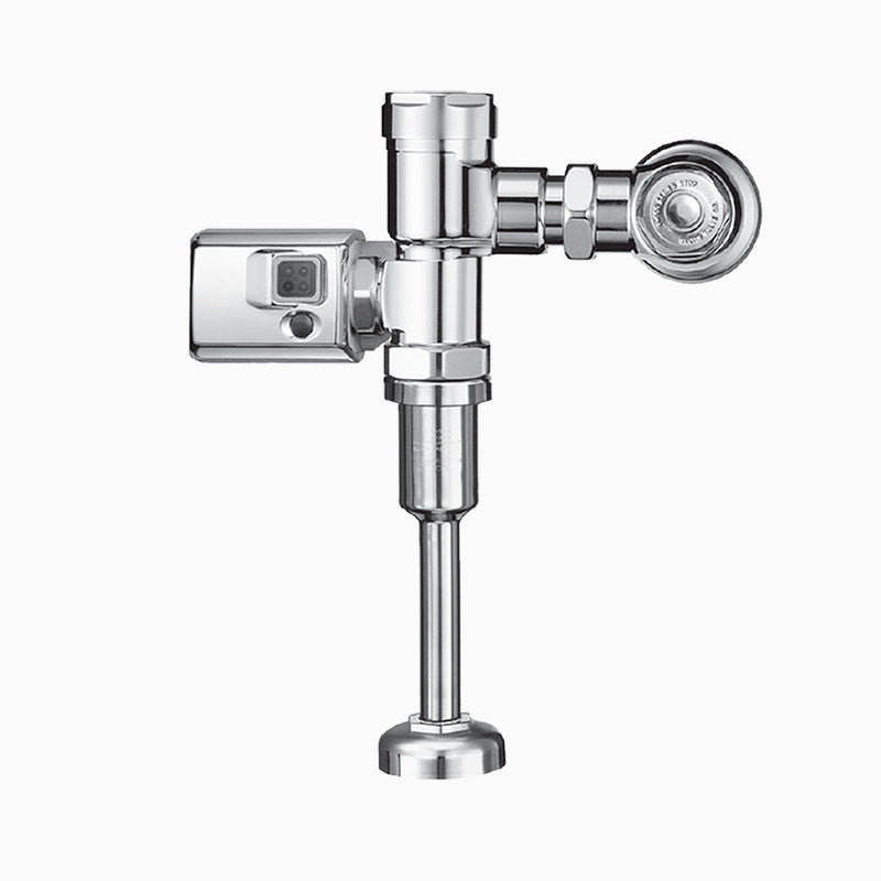 Sloan Gem-2 186 SMO Exposed Battery-Powered Sensor Urinal Flushometer (0.125 GPF), with 15" V500AA