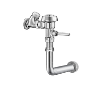 Sloan Royal 130-3.5 Exposed Manual Flushometer, 3.5 gpf, Side Spud, Polished Chrome